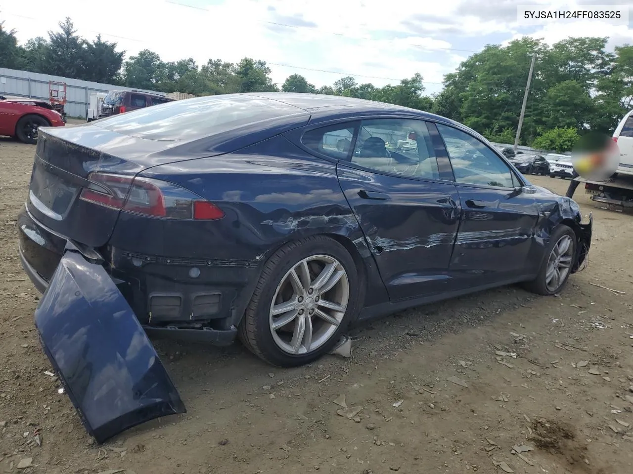 5YJSA1H24FF083525 2015 Tesla Model S 85D