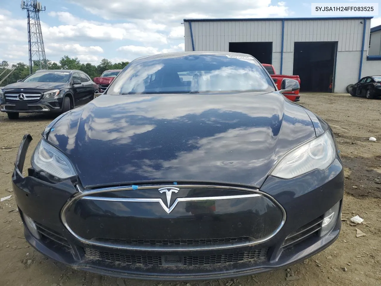 2015 Tesla Model S 85D VIN: 5YJSA1H24FF083525 Lot: 58010294