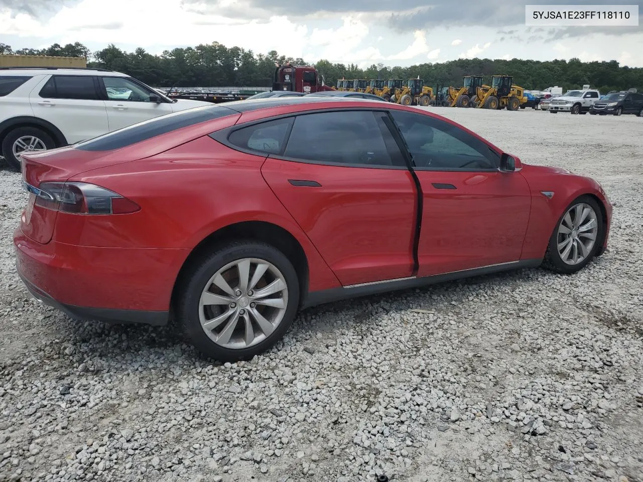 2015 Tesla Model S VIN: 5YJSA1E23FF118110 Lot: 65562044