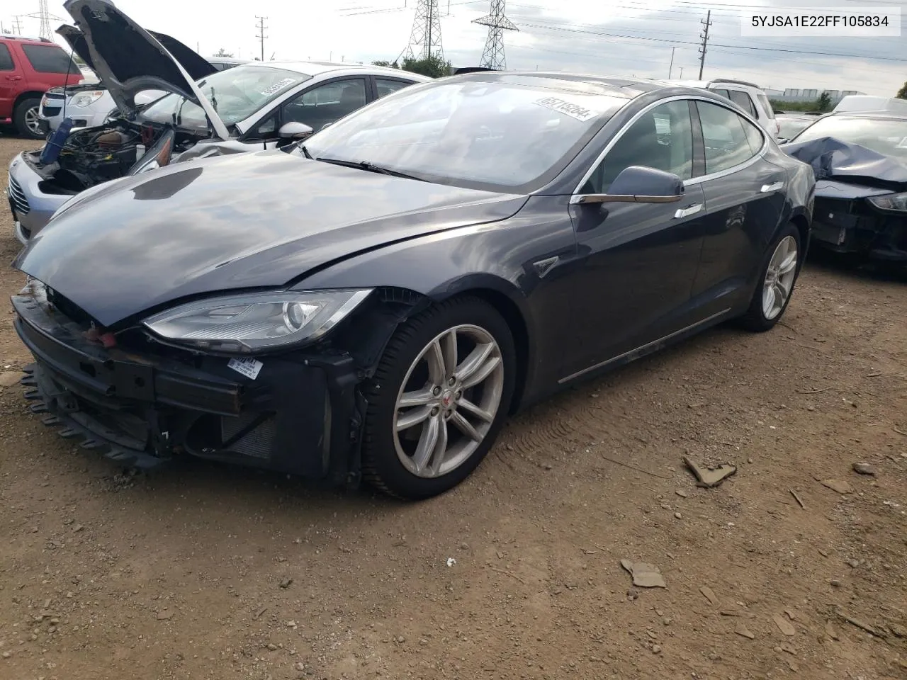 5YJSA1E22FF105834 2015 Tesla Model S