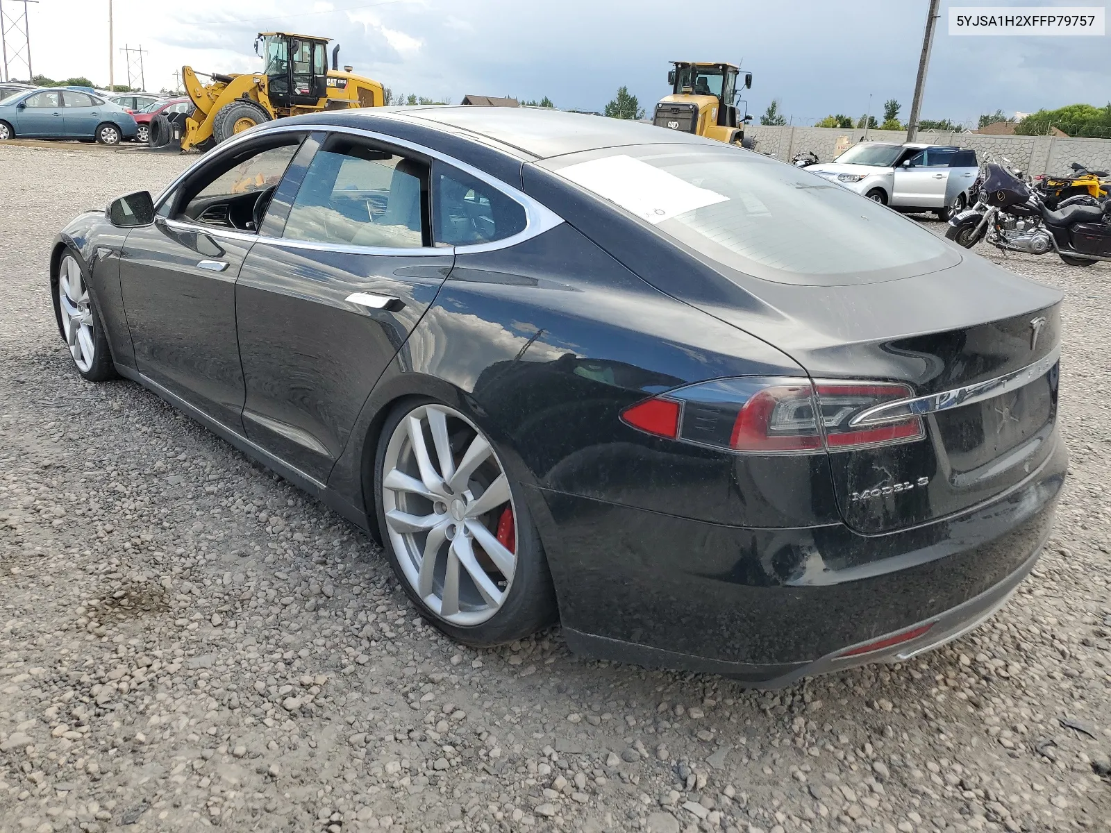 2015 Tesla Model S 85D VIN: 5YJSA1H2XFFP79757 Lot: 66728574