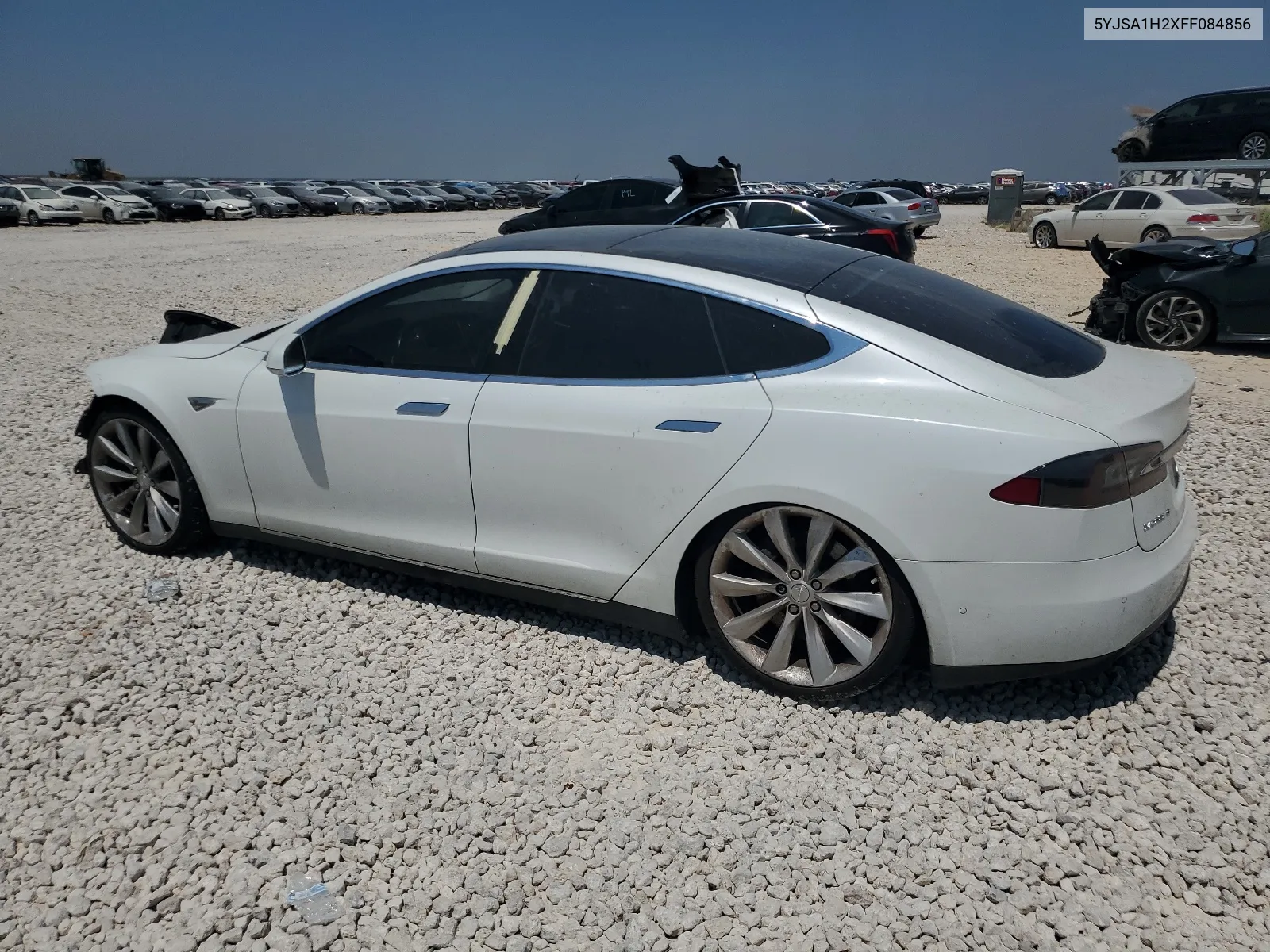 2015 Tesla Model S 85D VIN: 5YJSA1H2XFF084856 Lot: 66777964