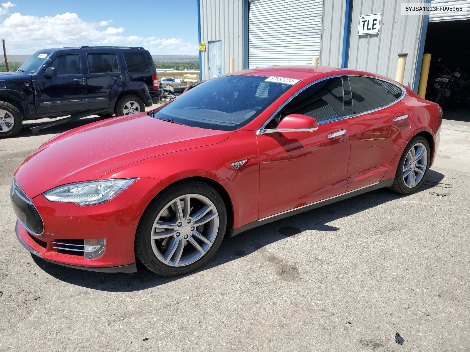 2015 Tesla Model S 70D VIN: 5YJSA1S23FF095965 Lot: 67662254