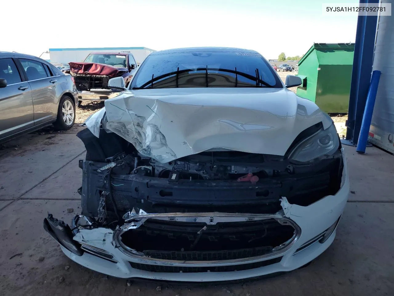 5YJSA1H12FF092781 2015 Tesla Model S 85