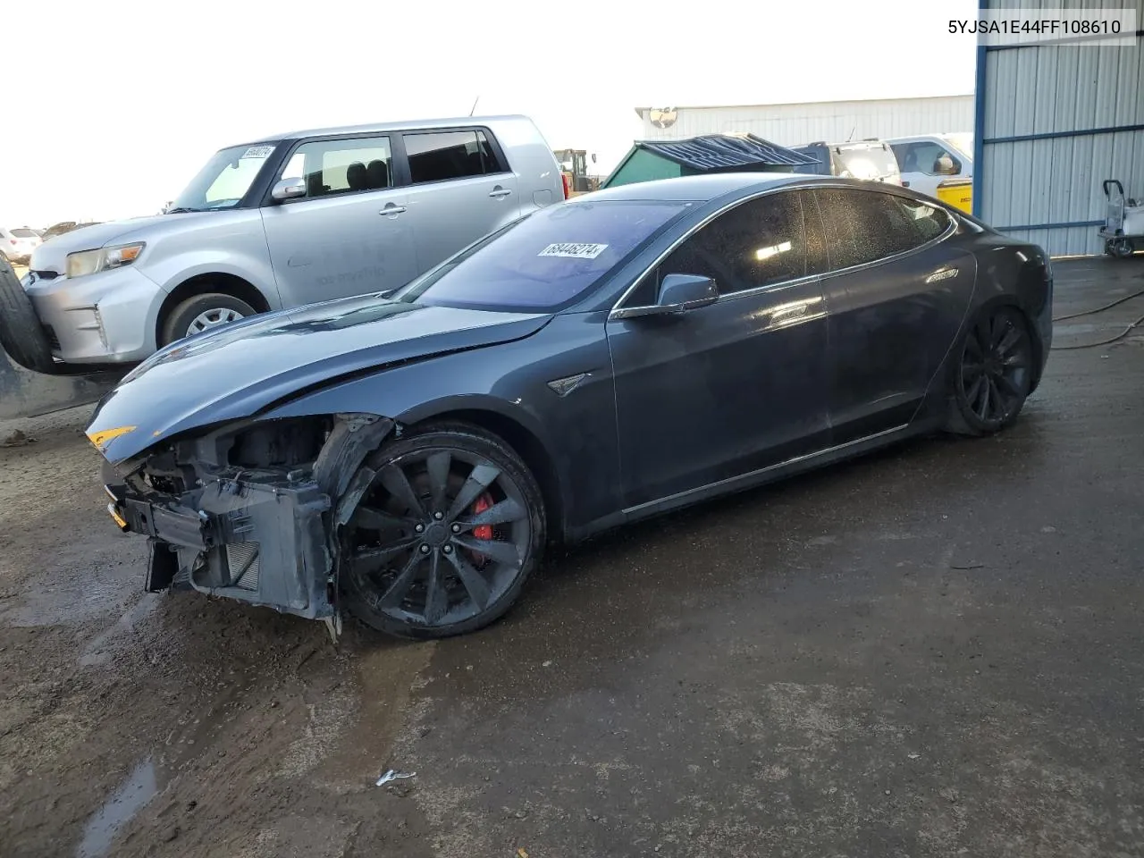 2015 Tesla Model S VIN: 5YJSA1E44FF108610 Lot: 68446274