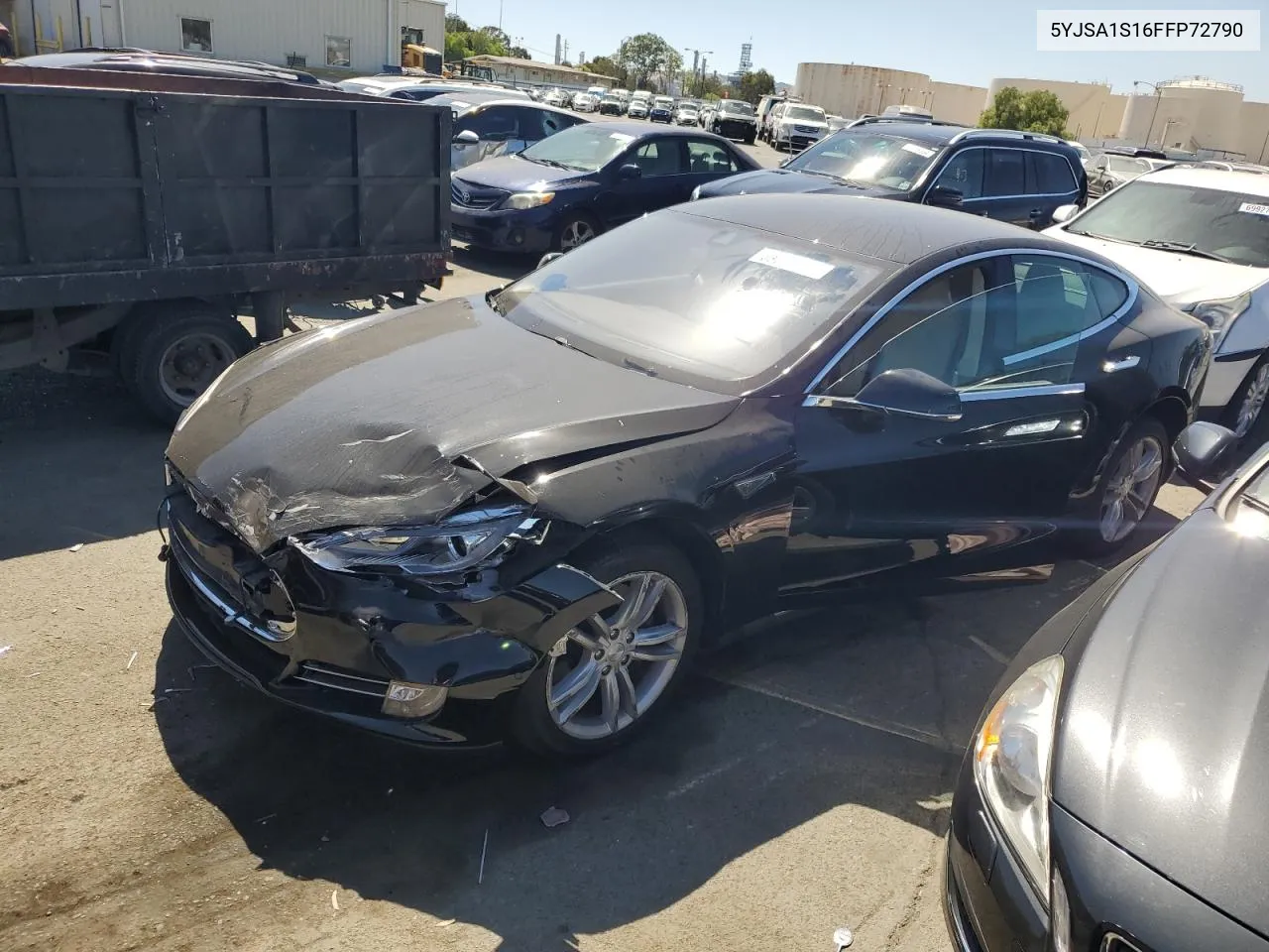 2015 Tesla Model S 60 VIN: 5YJSA1S16FFP72790 Lot: 69314224