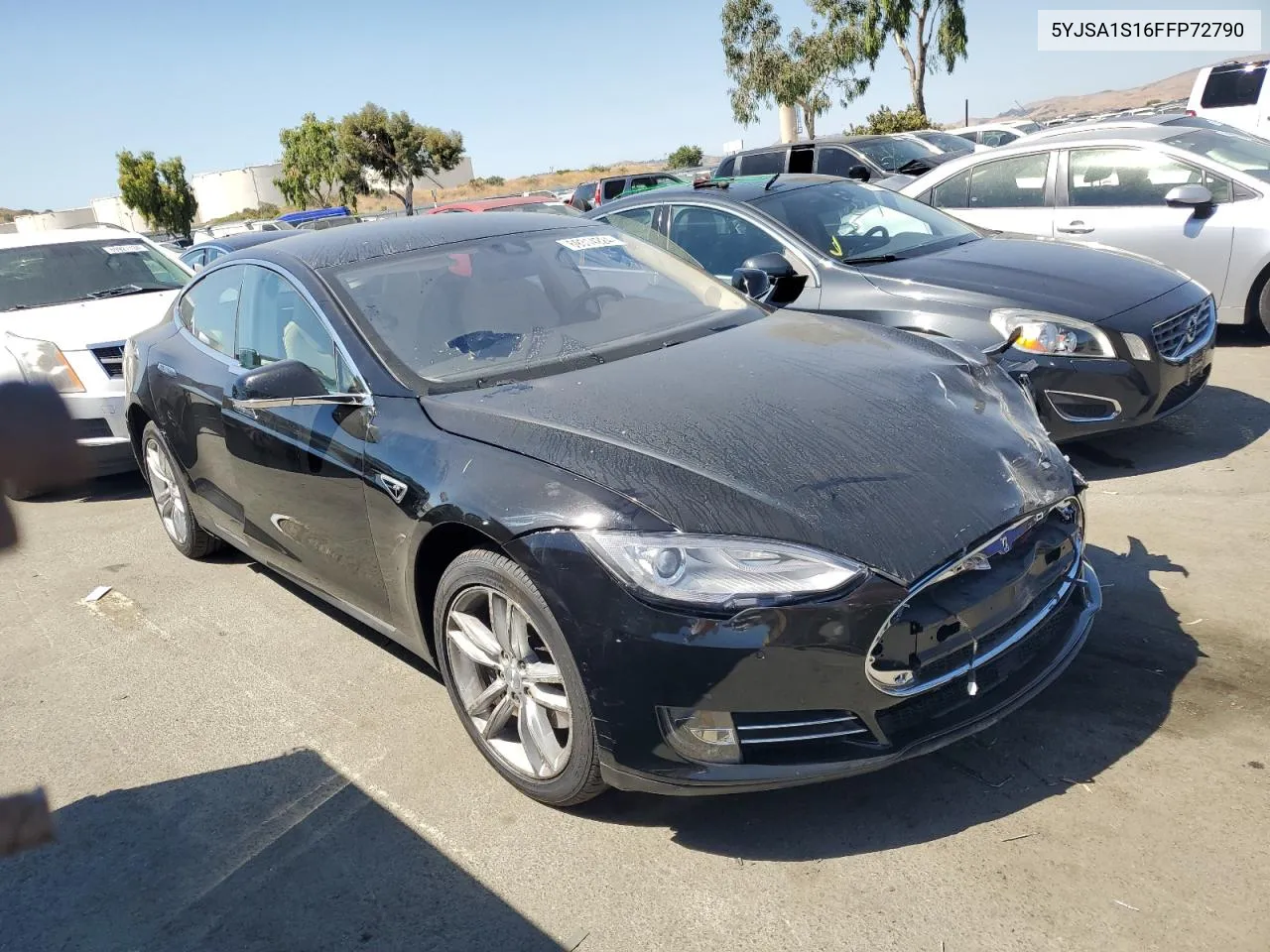 2015 Tesla Model S 60 VIN: 5YJSA1S16FFP72790 Lot: 69314224