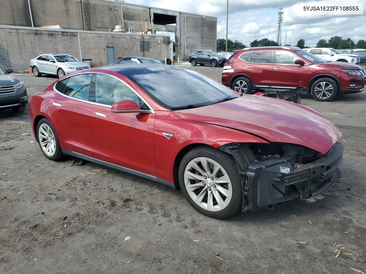 5YJSA1E22FF108555 2015 Tesla Model S