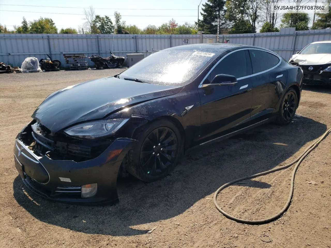 5YJSA4H27FF087862 2015 Tesla Model S 85D