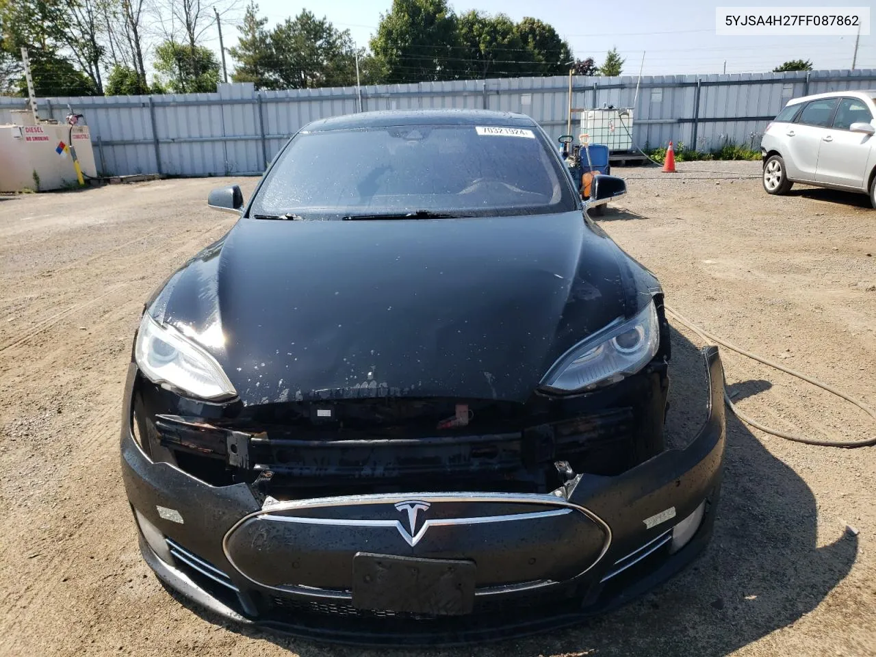 5YJSA4H27FF087862 2015 Tesla Model S 85D