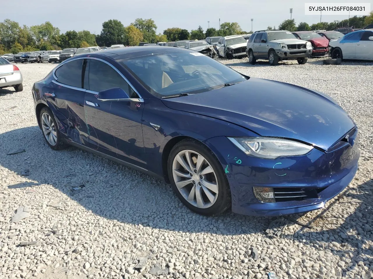 2015 Tesla Model S 85D VIN: 5YJSA1H26FF084031 Lot: 70682274