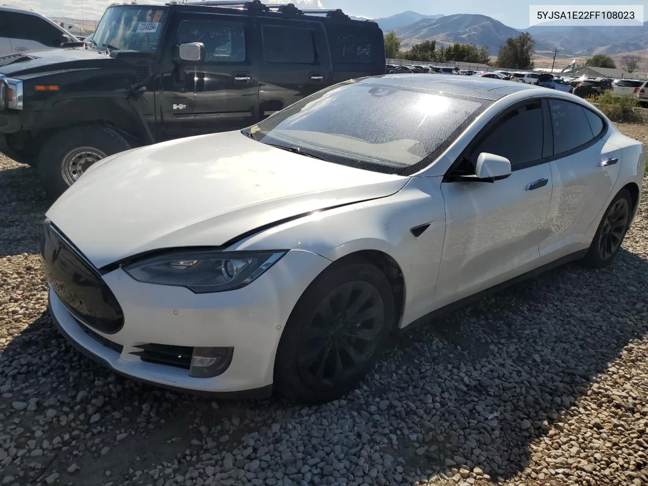 2015 Tesla Model S VIN: 5YJSA1E22FF108023 Lot: 70691404