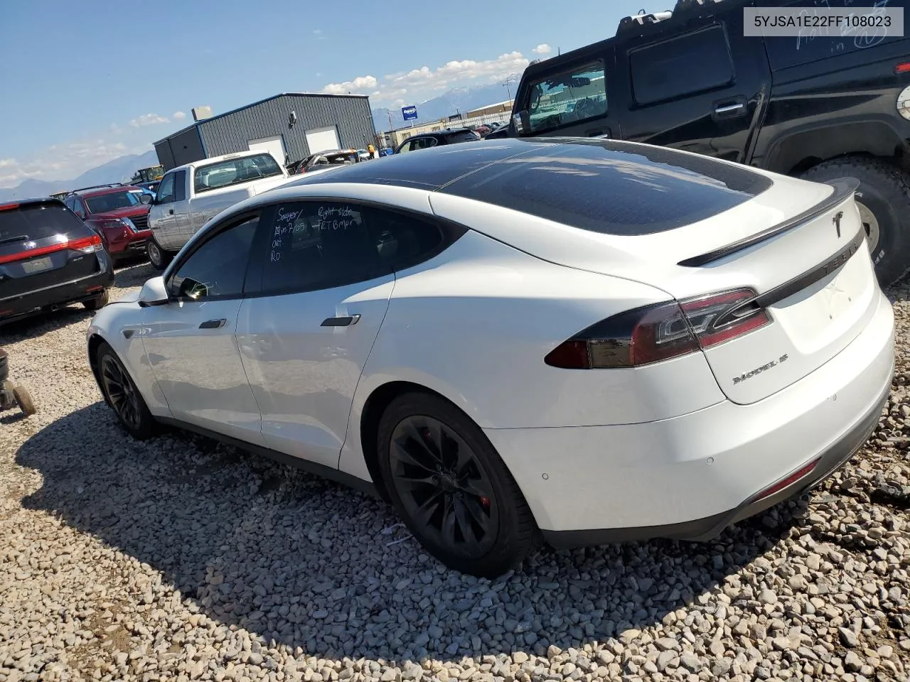 2015 Tesla Model S VIN: 5YJSA1E22FF108023 Lot: 70691404