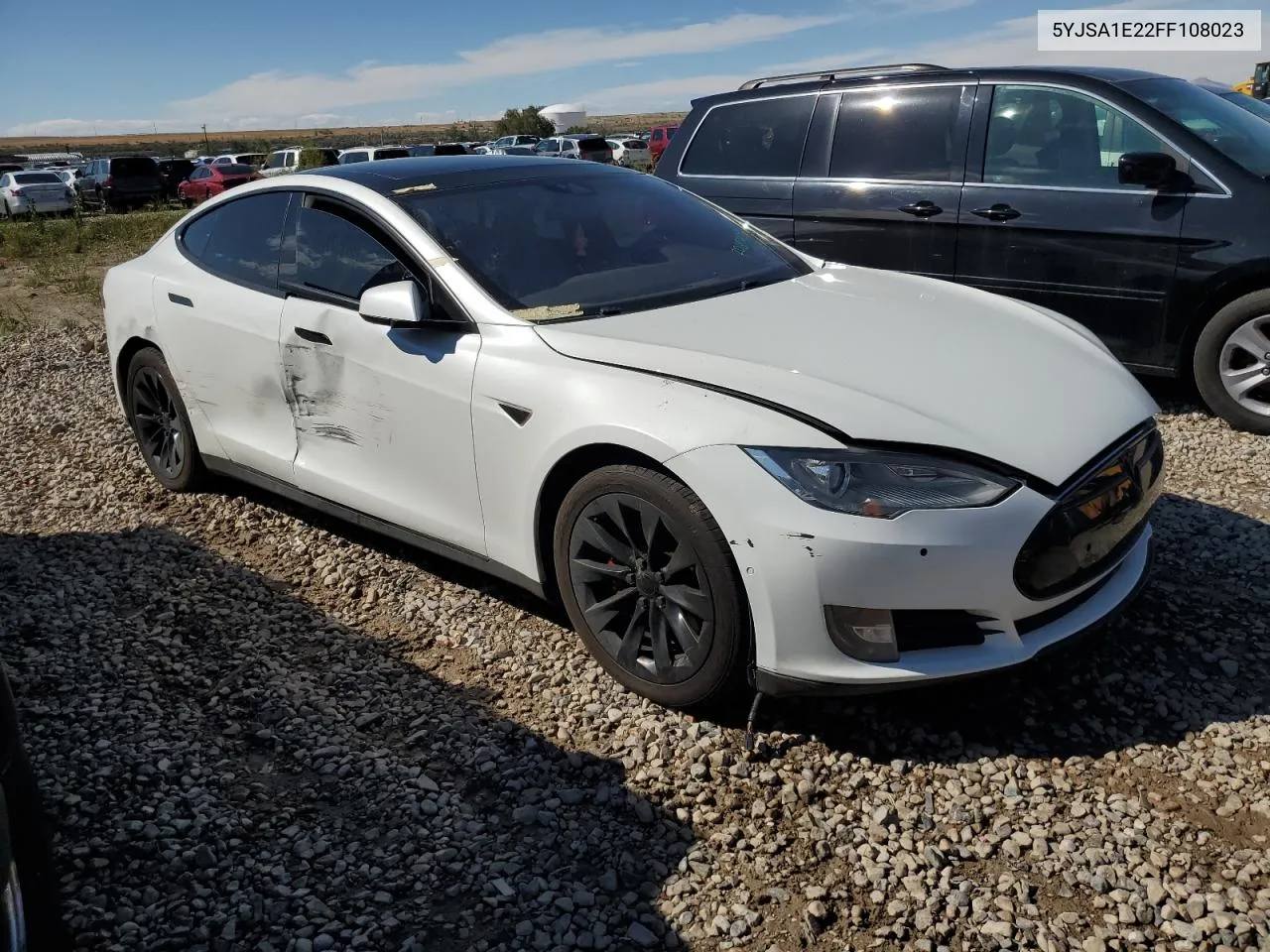 2015 Tesla Model S VIN: 5YJSA1E22FF108023 Lot: 70691404