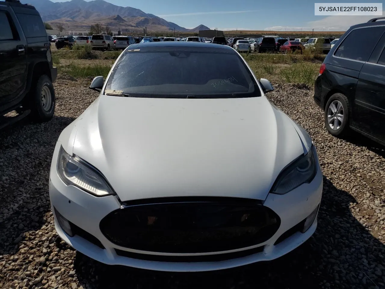 2015 Tesla Model S VIN: 5YJSA1E22FF108023 Lot: 70691404