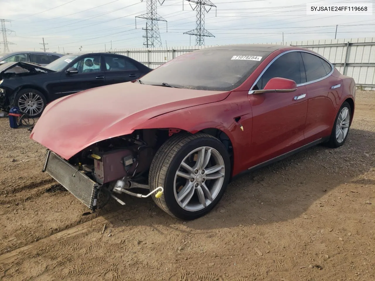 5YJSA1E24FF119668 2015 Tesla Model S