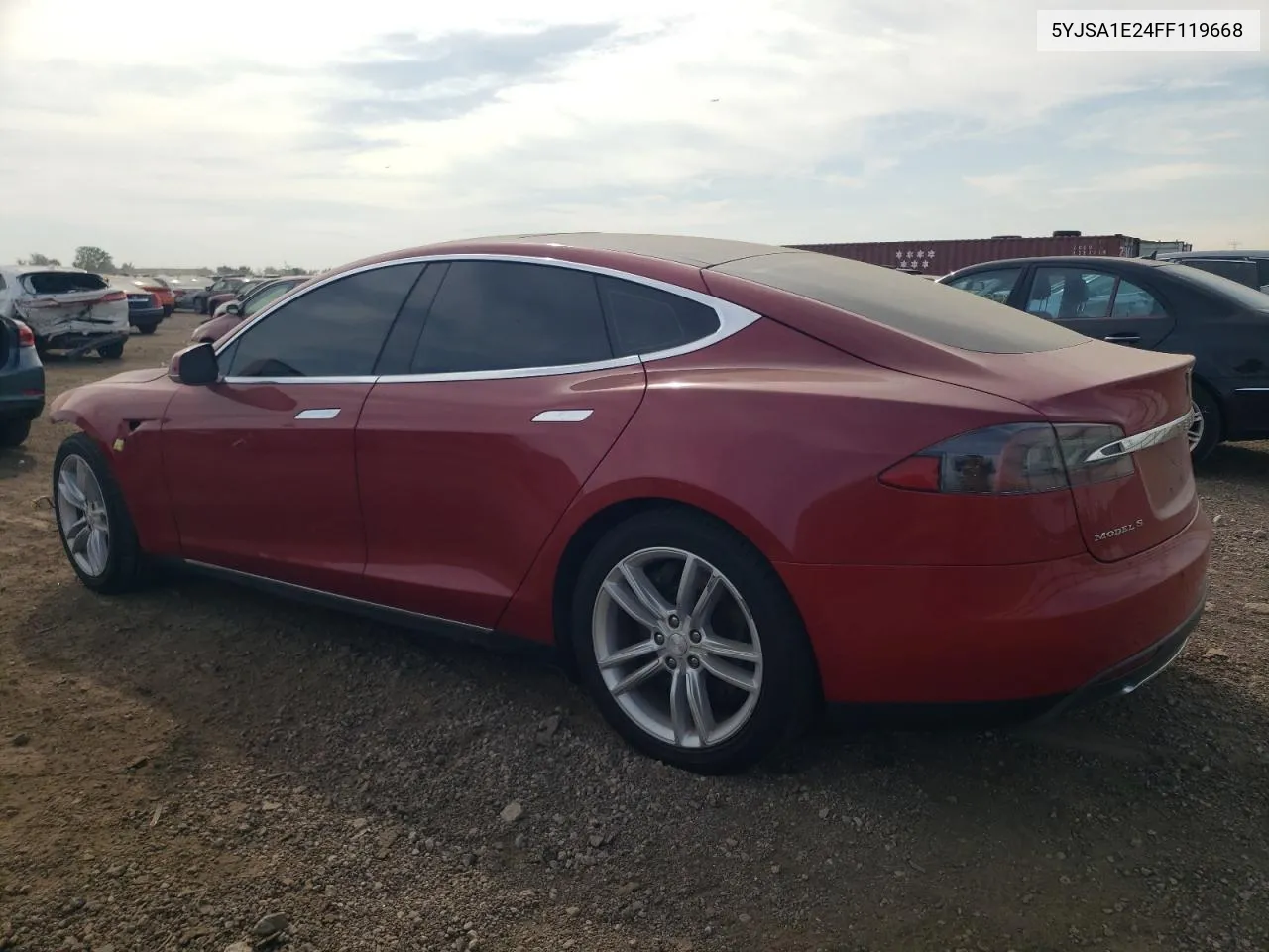 2015 Tesla Model S VIN: 5YJSA1E24FF119668 Lot: 71078254