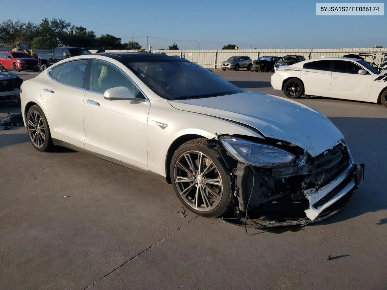 5YJSA1S24FF086174 2015 Tesla Model S 70D