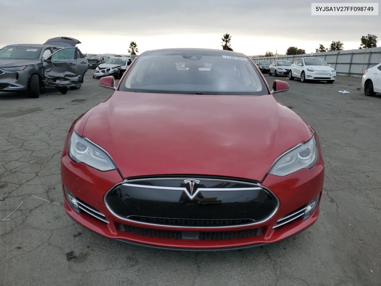 5YJSA1V27FF098749 2015 Tesla Model S 90D