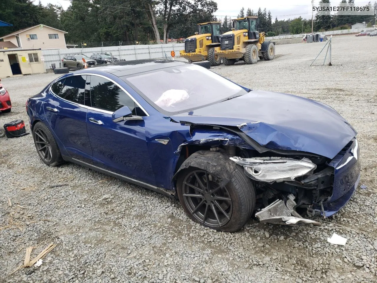 5YJSA1E27FF118675 2015 Tesla Model S