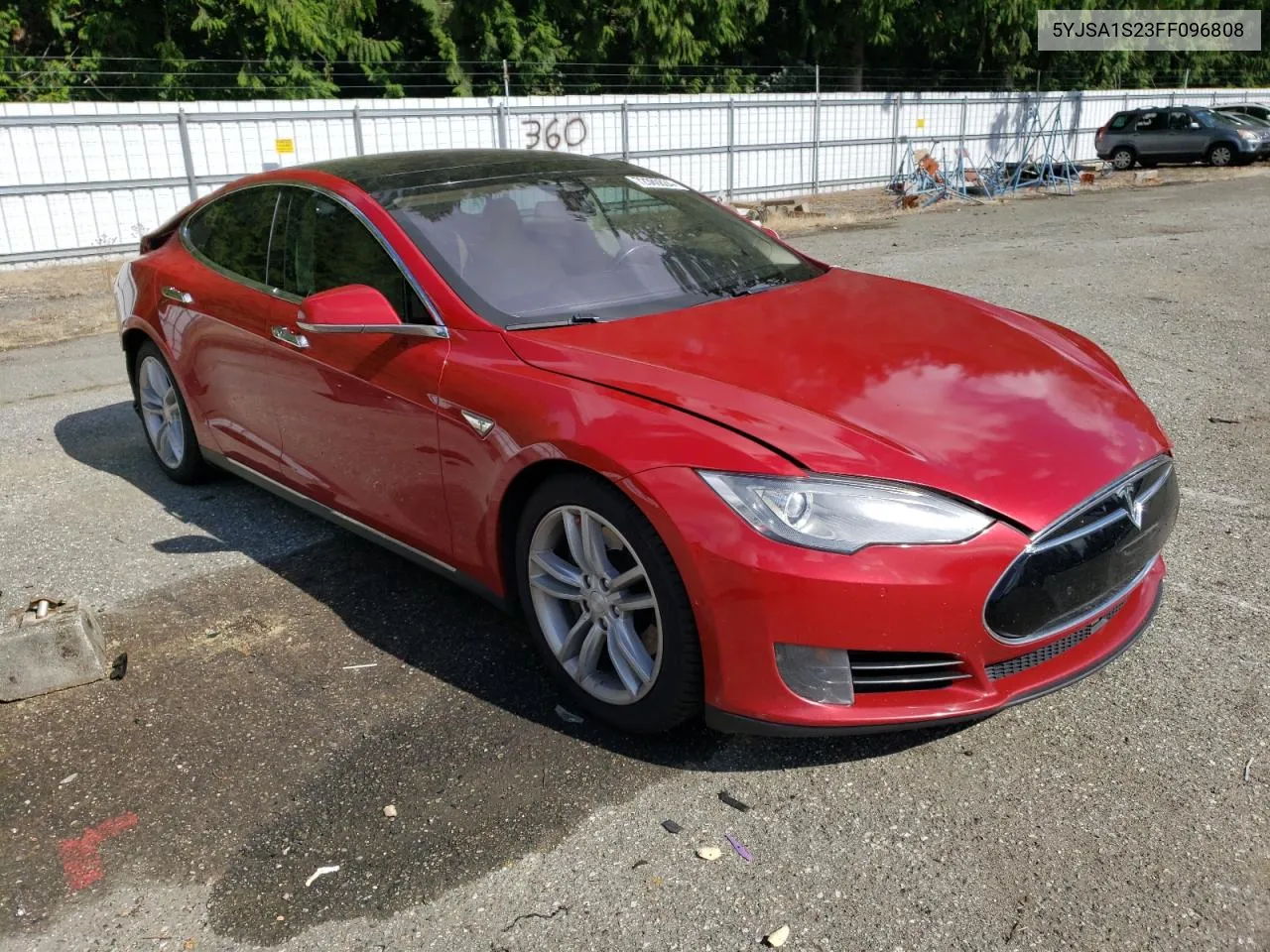 2015 Tesla Model S 70D VIN: 5YJSA1S23FF096808 Lot: 72380834