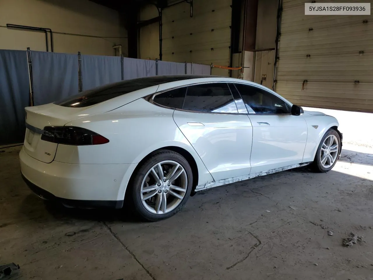 2015 Tesla Model S 70D VIN: 5YJSA1S28FF093936 Lot: 72446674