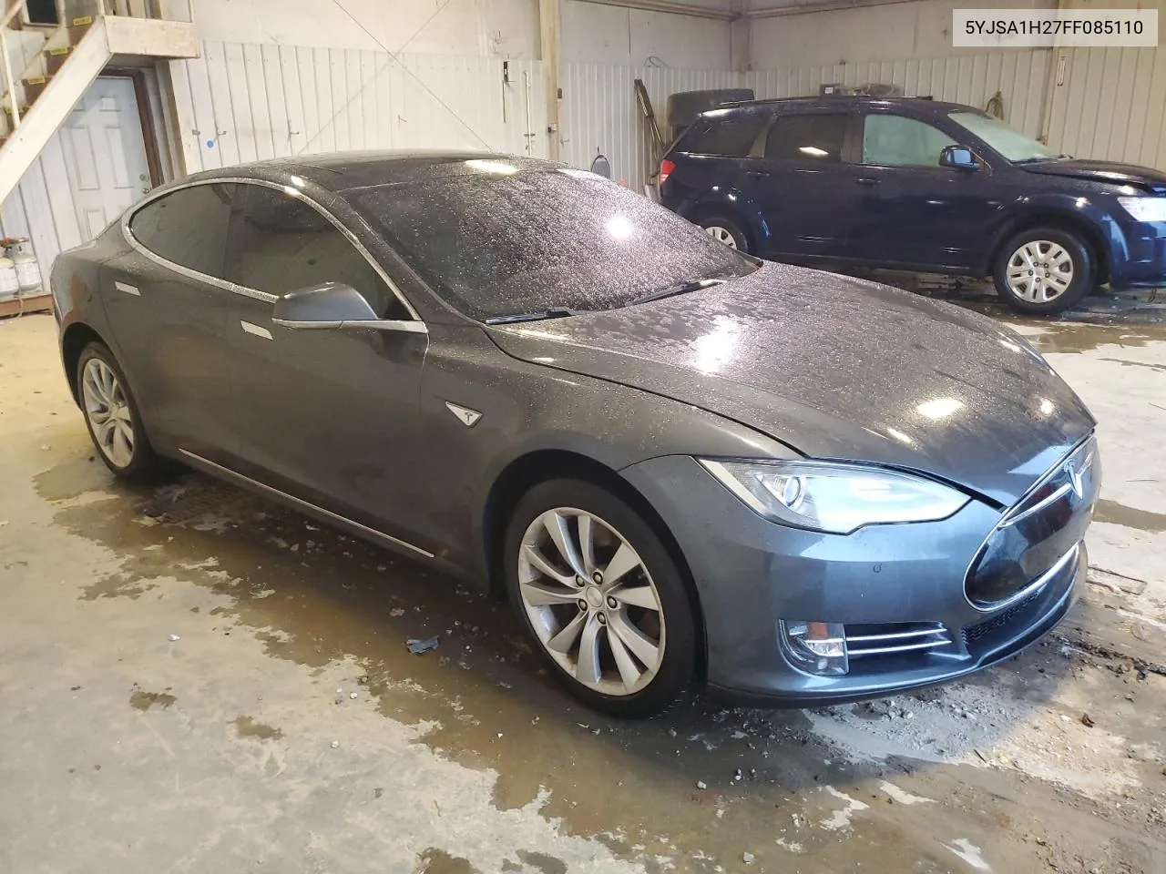 2015 Tesla Model S 85D VIN: 5YJSA1H27FF085110 Lot: 72898404