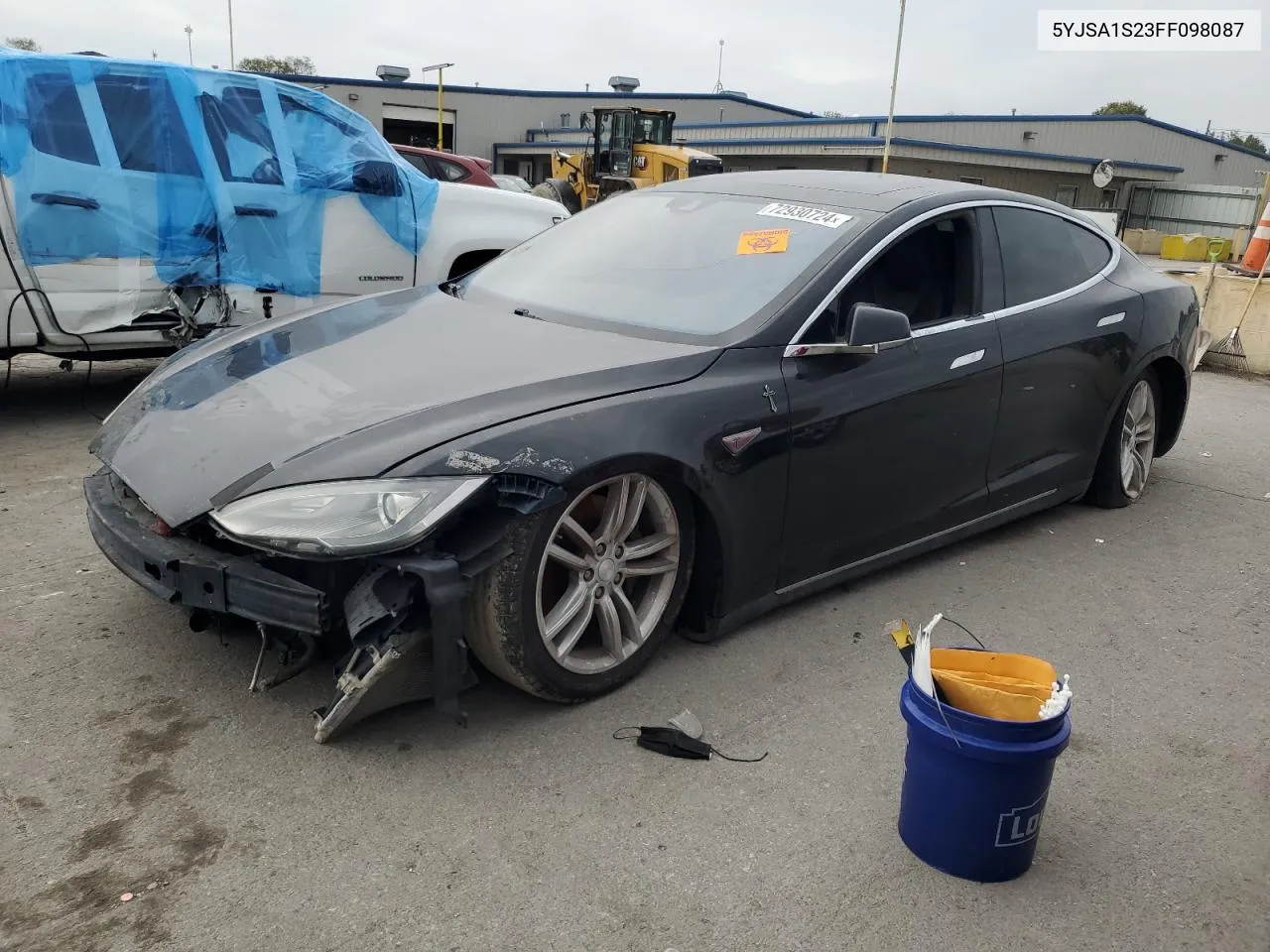 5YJSA1S23FF098087 2015 Tesla Model S 70D