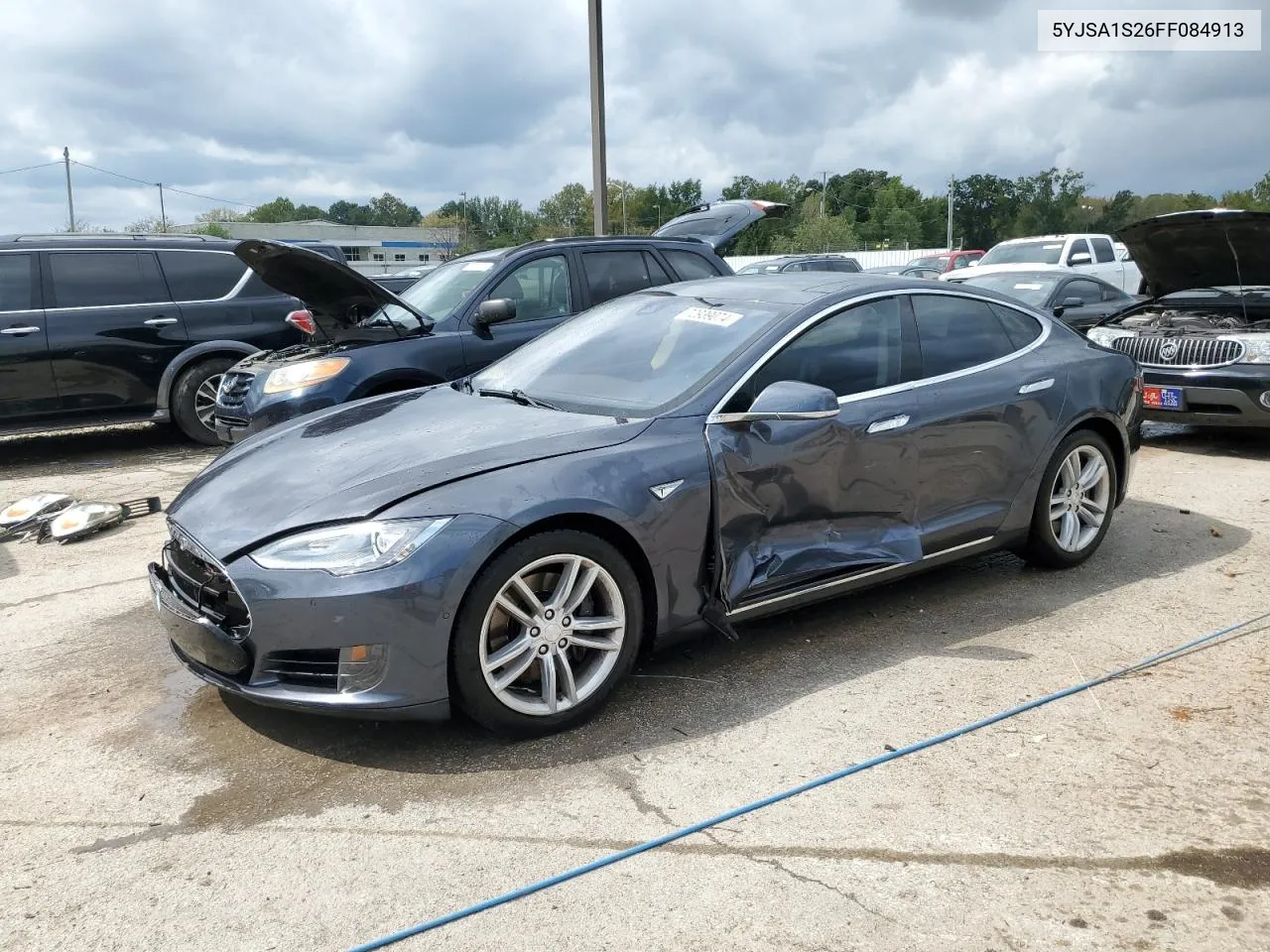 2015 Tesla Model S 70D VIN: 5YJSA1S26FF084913 Lot: 72939074