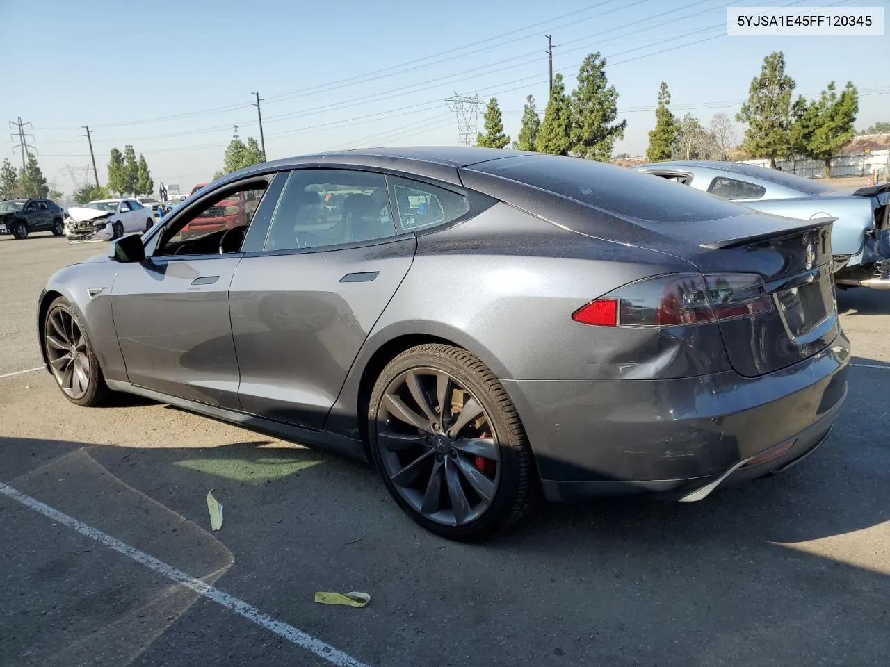 5YJSA1E45FF120345 2015 Tesla Model S