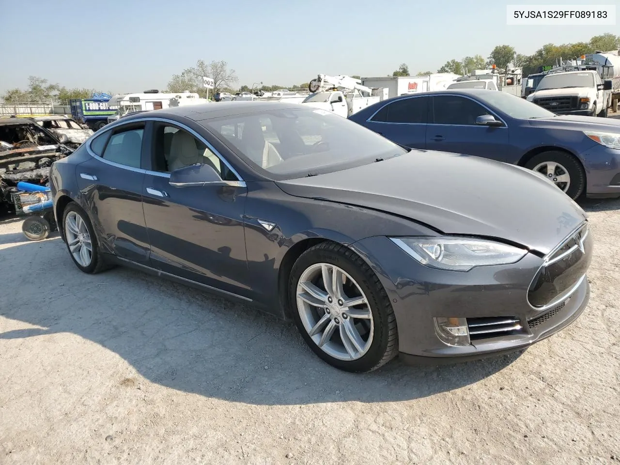 2015 Tesla Model S 70D VIN: 5YJSA1S29FF089183 Lot: 74204094