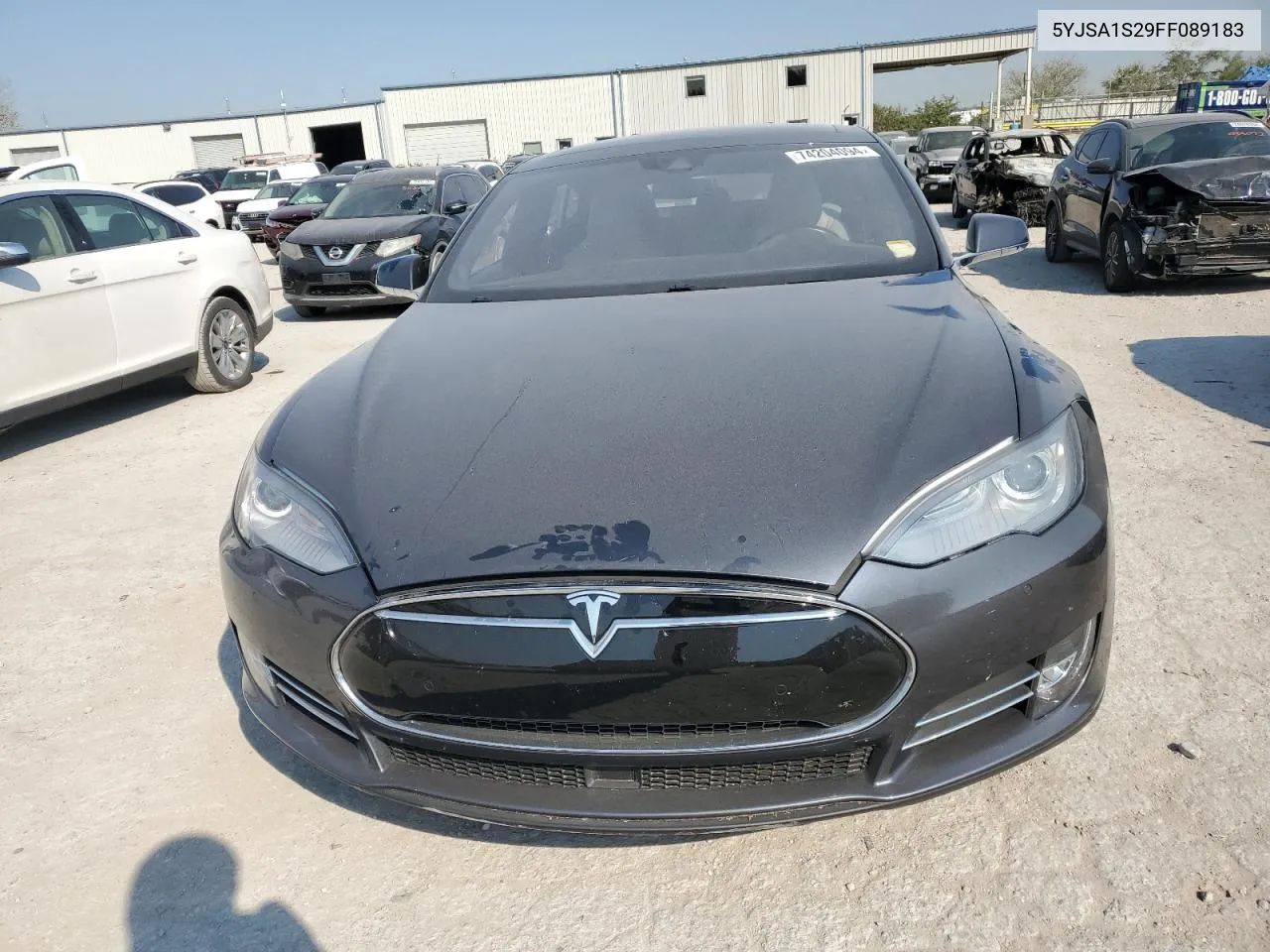 2015 Tesla Model S 70D VIN: 5YJSA1S29FF089183 Lot: 74204094