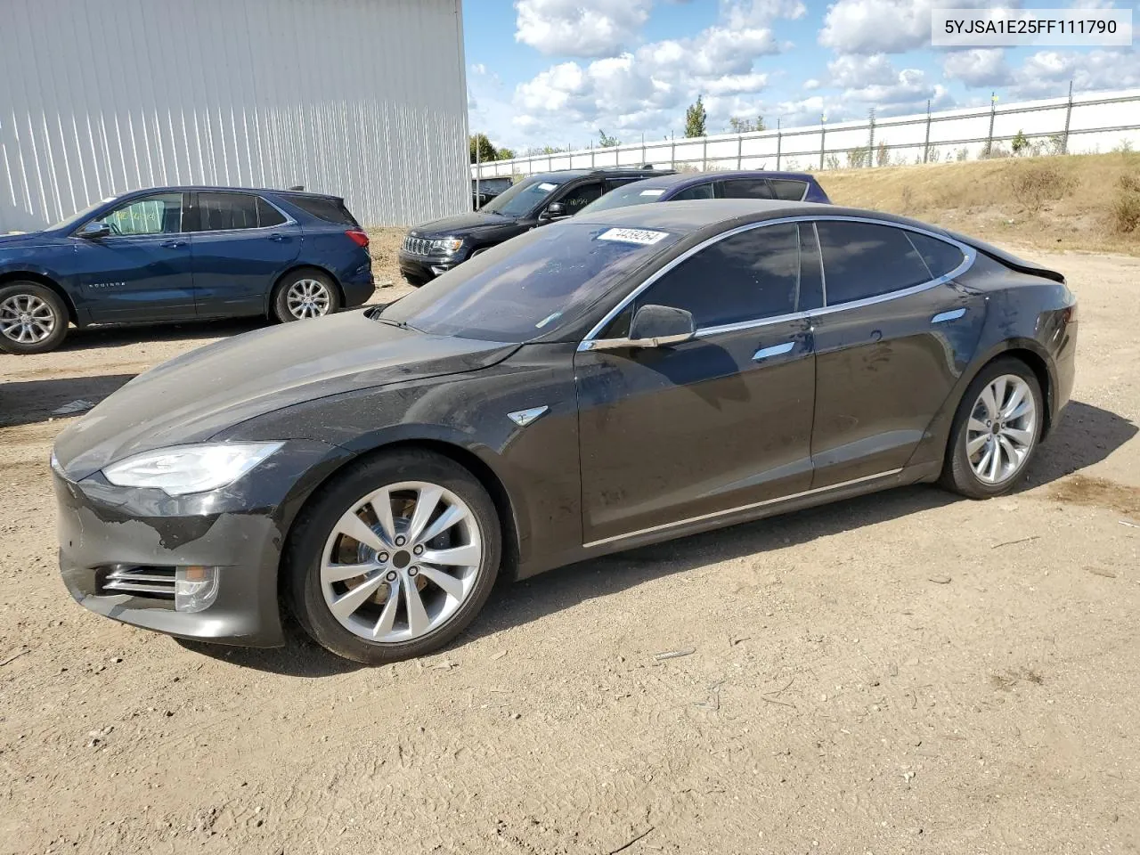 2015 Tesla Model S VIN: 5YJSA1E25FF111790 Lot: 74459264