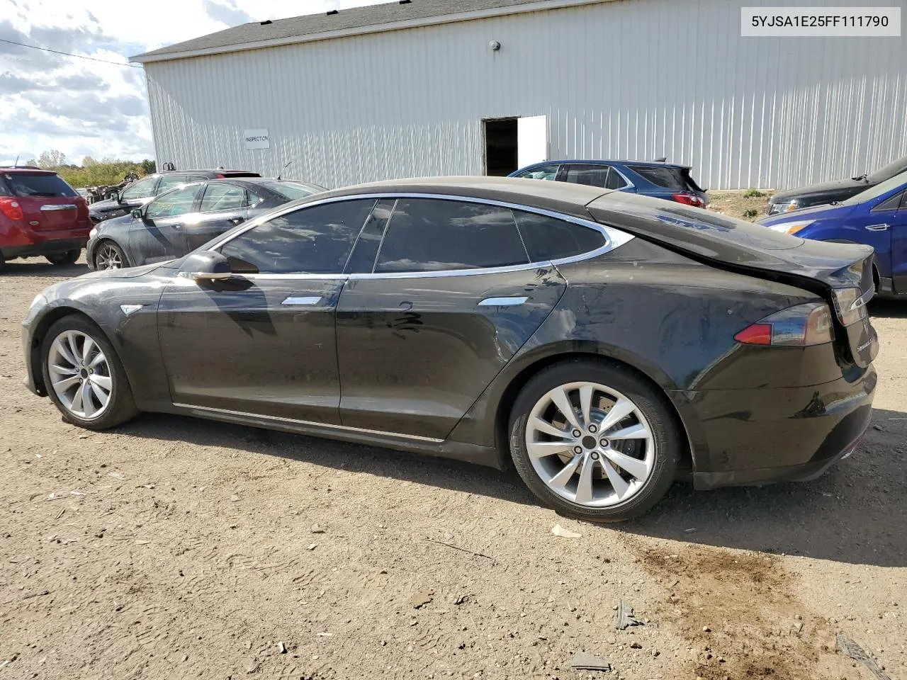 2015 Tesla Model S VIN: 5YJSA1E25FF111790 Lot: 74459264