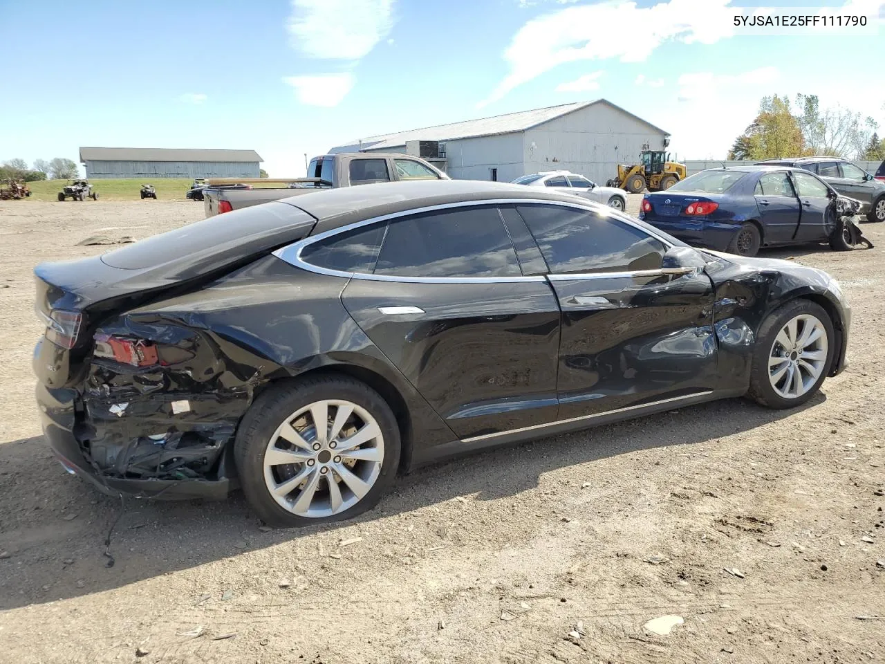 2015 Tesla Model S VIN: 5YJSA1E25FF111790 Lot: 74459264