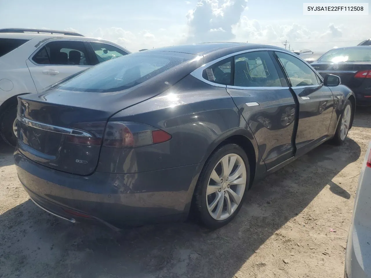 2015 Tesla Model S VIN: 5YJSA1E22FF112508 Lot: 75190654