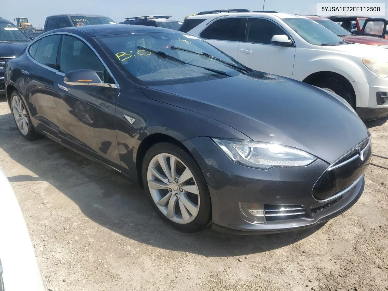 2015 Tesla Model S VIN: 5YJSA1E22FF112508 Lot: 75190654