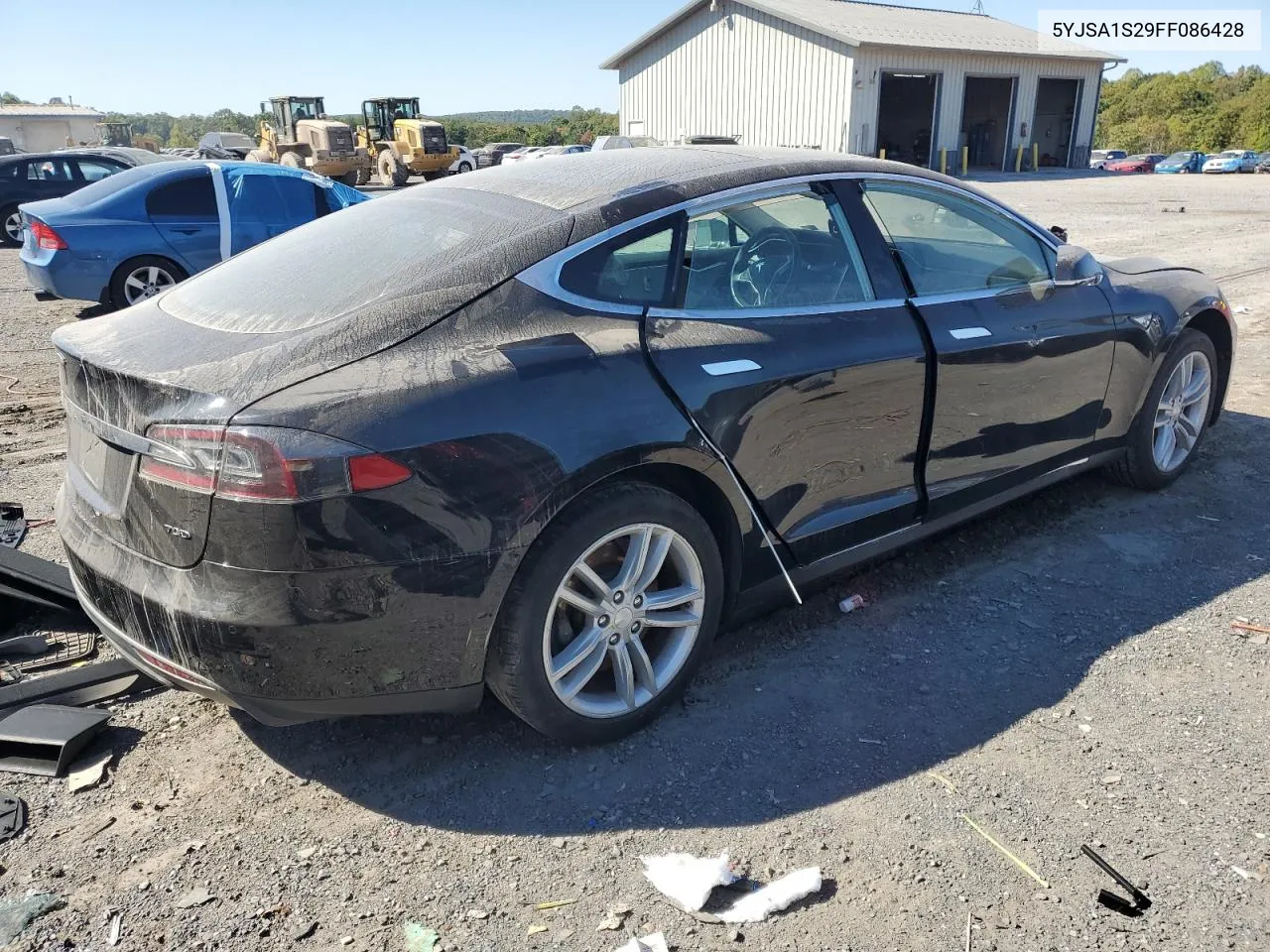 2015 Tesla Model S 70D VIN: 5YJSA1S29FF086428 Lot: 75218114