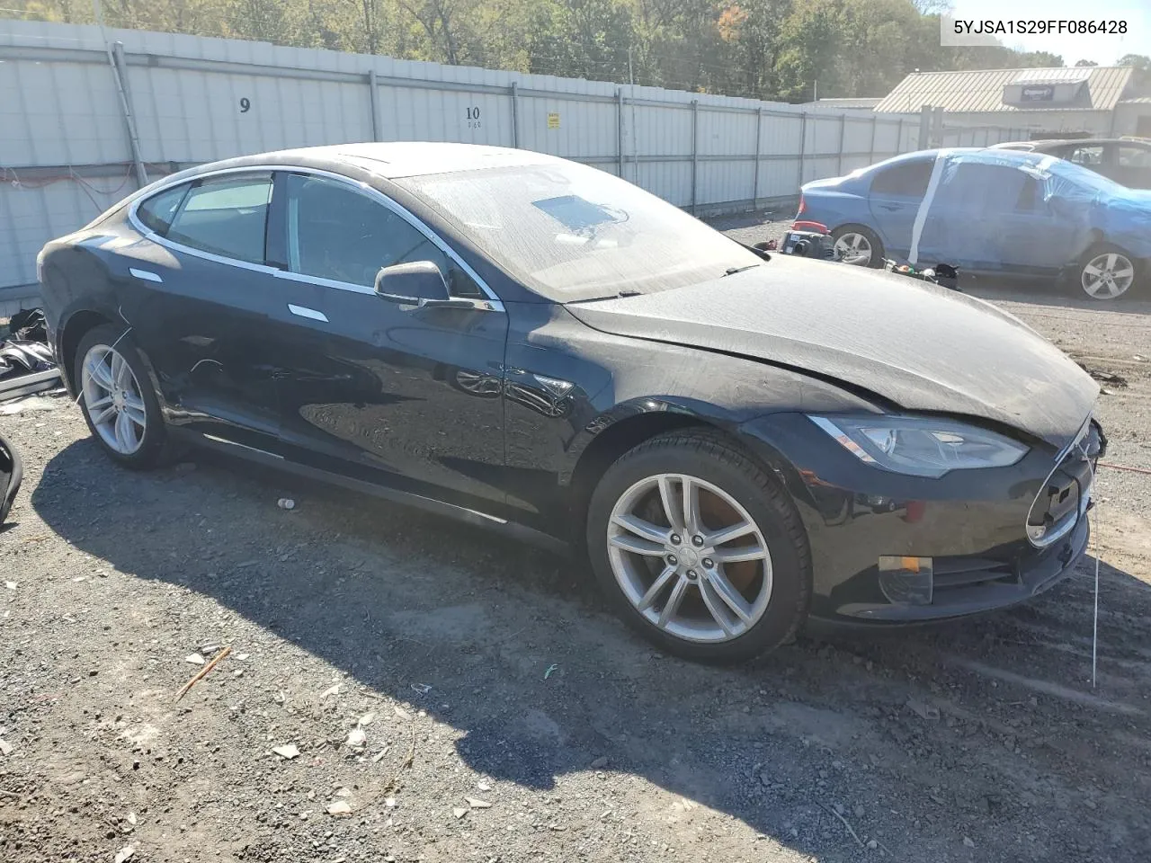 2015 Tesla Model S 70D VIN: 5YJSA1S29FF086428 Lot: 75218114