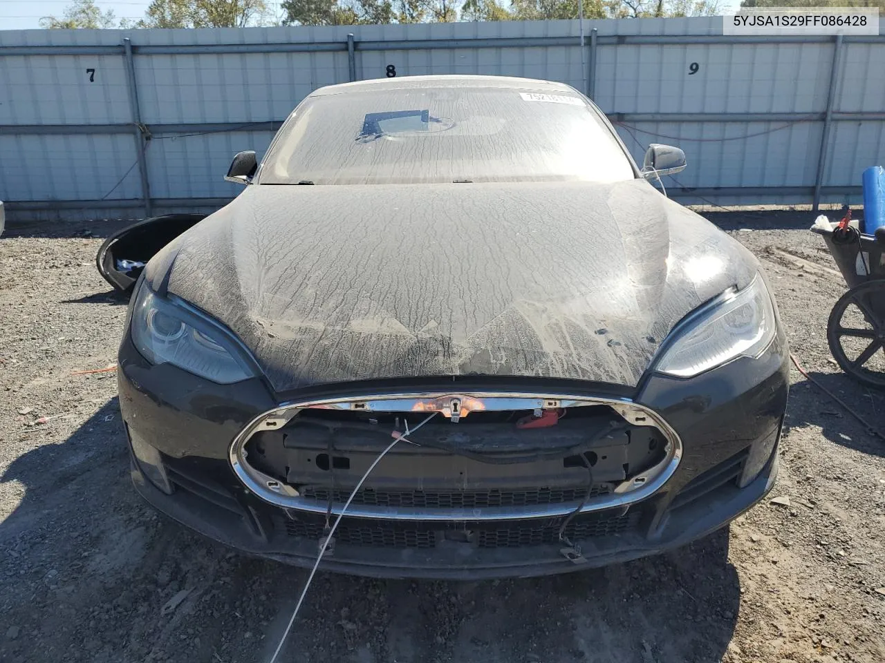 2015 Tesla Model S 70D VIN: 5YJSA1S29FF086428 Lot: 75218114