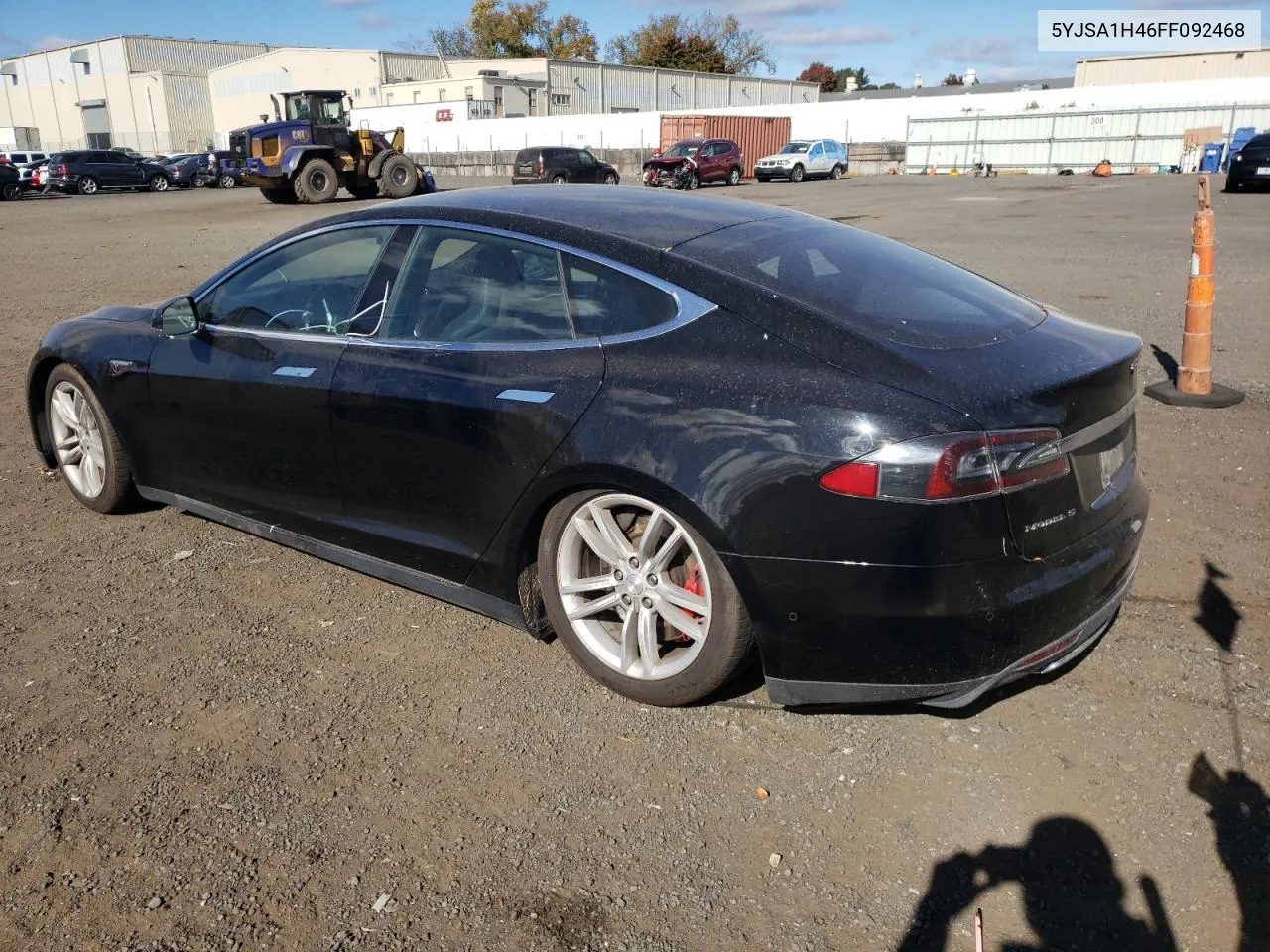 2015 Tesla Model S P85D VIN: 5YJSA1H46FF092468 Lot: 75621684