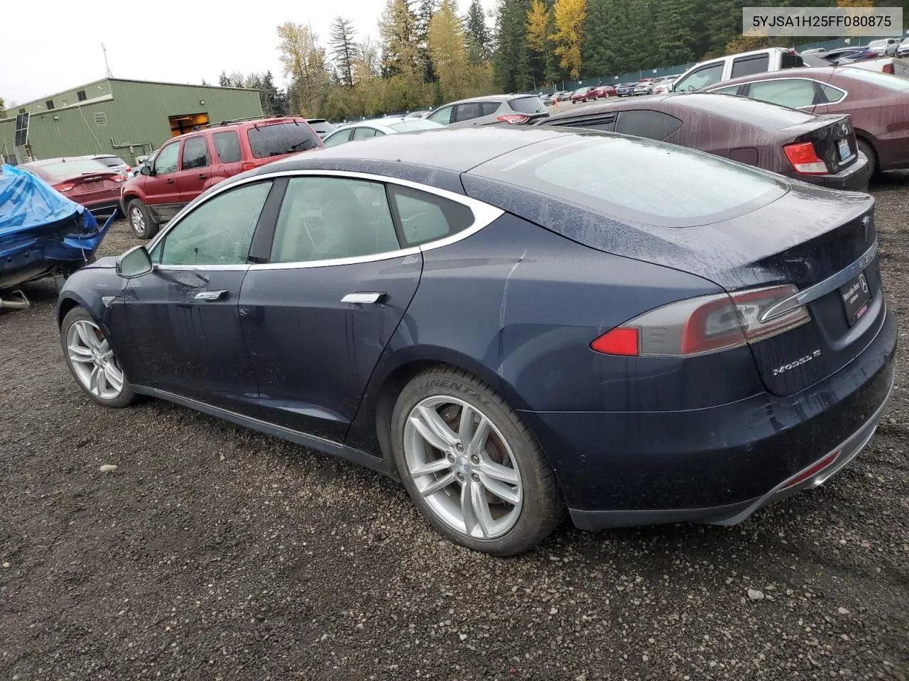 2015 Tesla Model S 85D VIN: 5YJSA1H25FF080875 Lot: 76815754