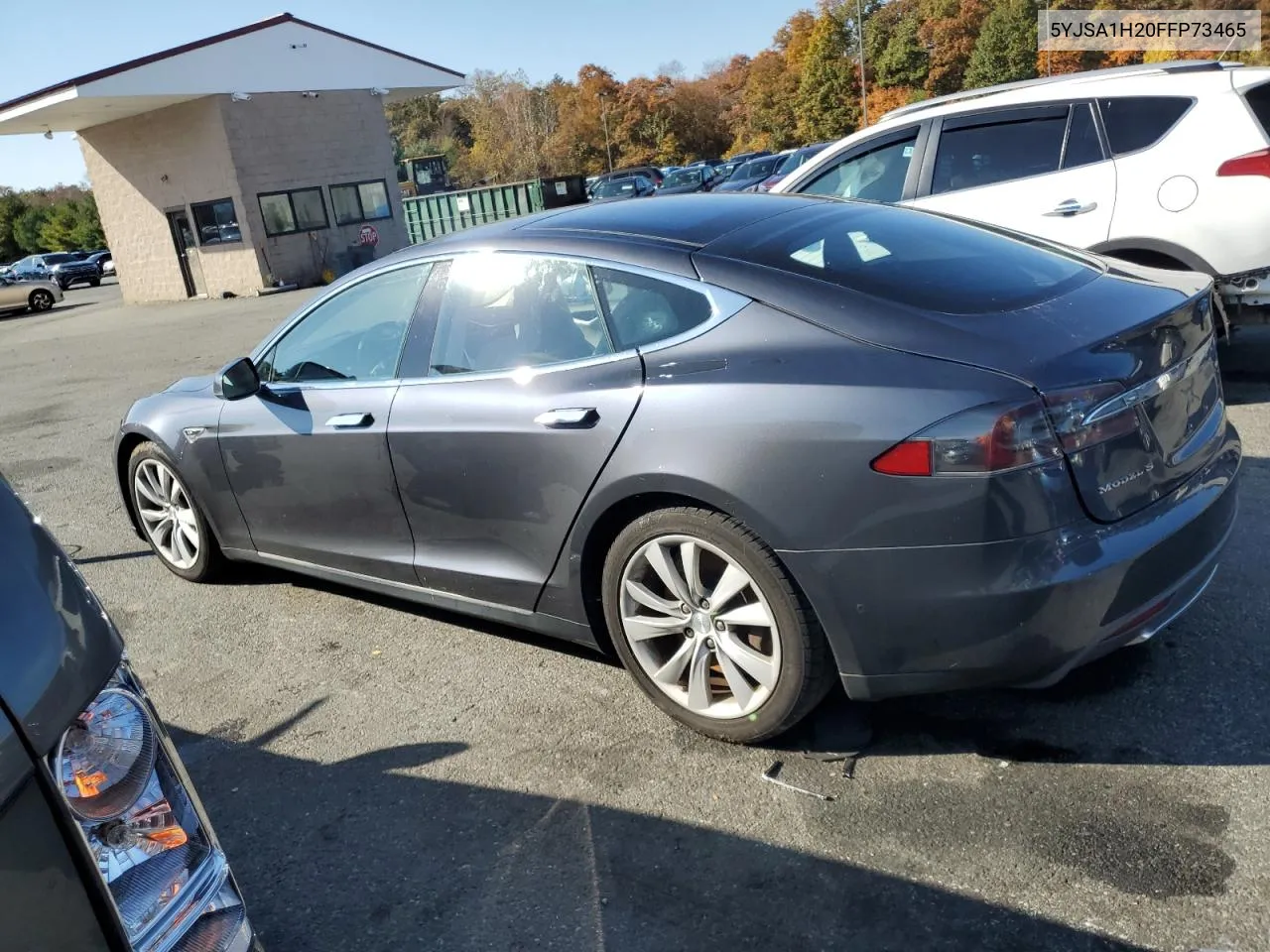 2015 Tesla Model S 85D VIN: 5YJSA1H20FFP73465 Lot: 77017224