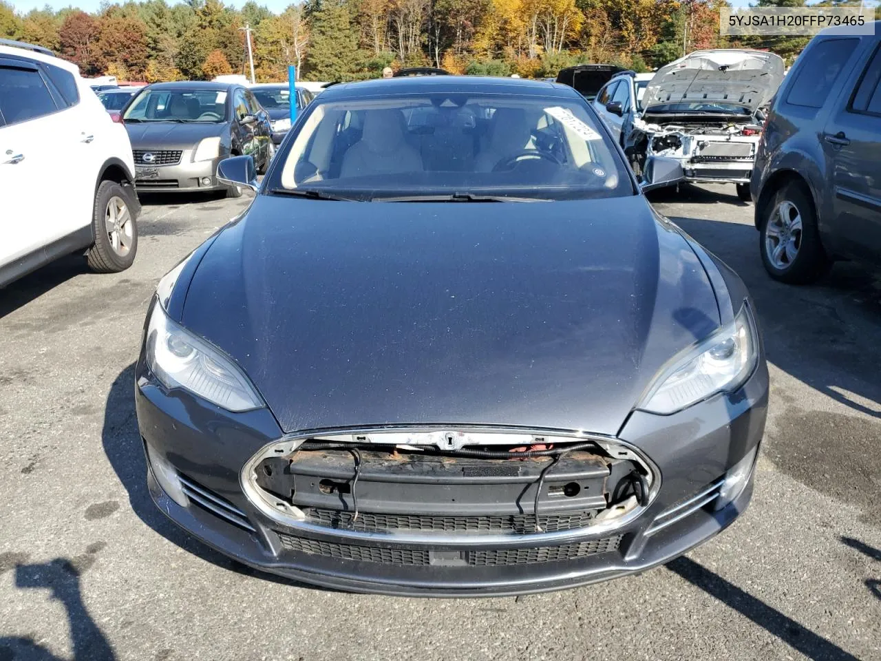 2015 Tesla Model S 85D VIN: 5YJSA1H20FFP73465 Lot: 77017224