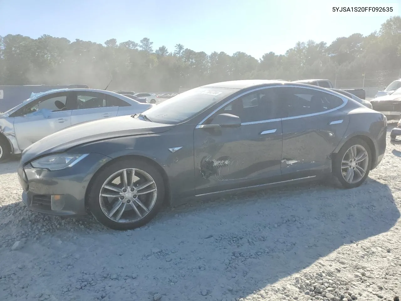 5YJSA1S20FF092635 2015 Tesla Model S 70D