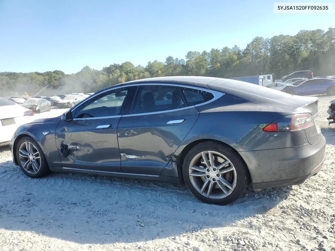 5YJSA1S20FF092635 2015 Tesla Model S 70D