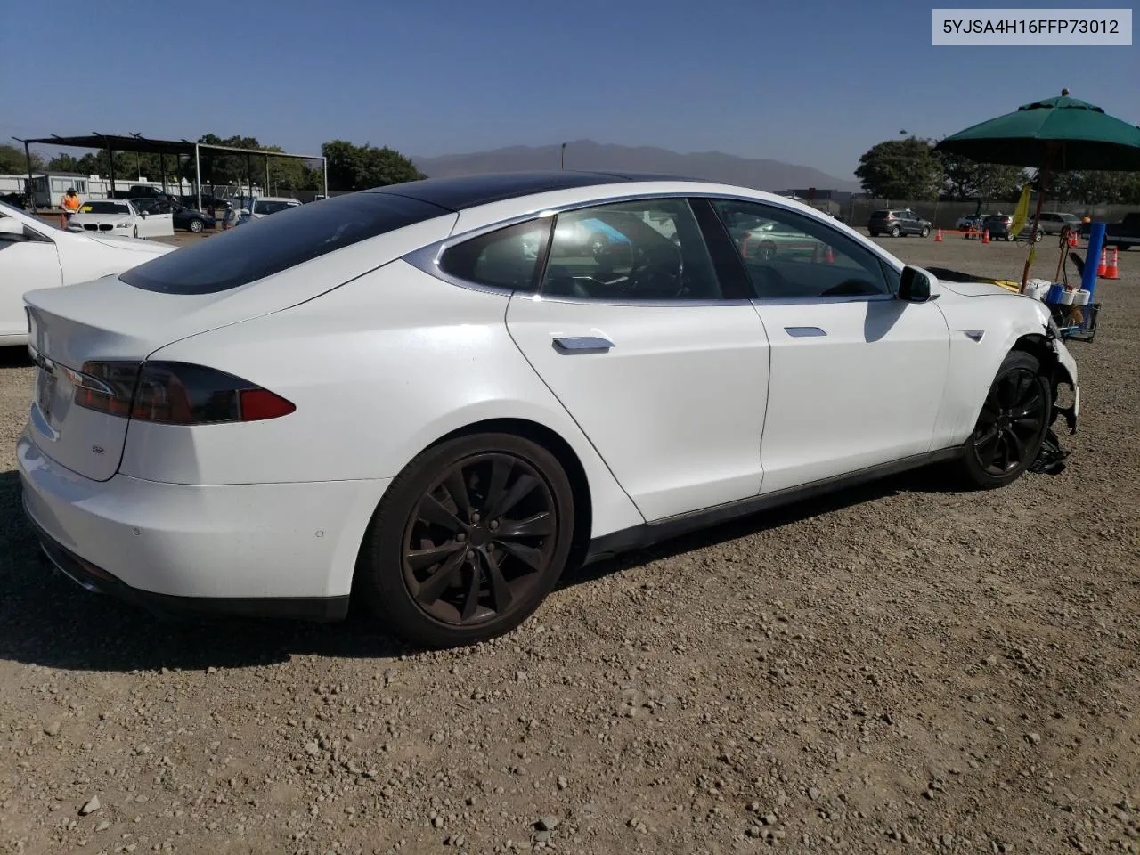 2015 Tesla Model S 85 VIN: 5YJSA4H16FFP73012 Lot: 78285724