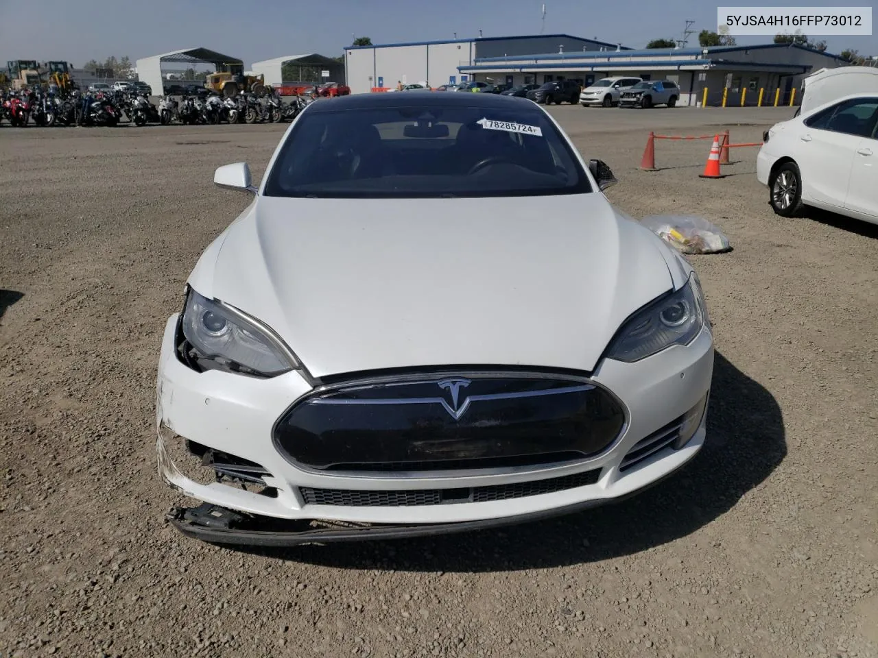 2015 Tesla Model S 85 VIN: 5YJSA4H16FFP73012 Lot: 78285724