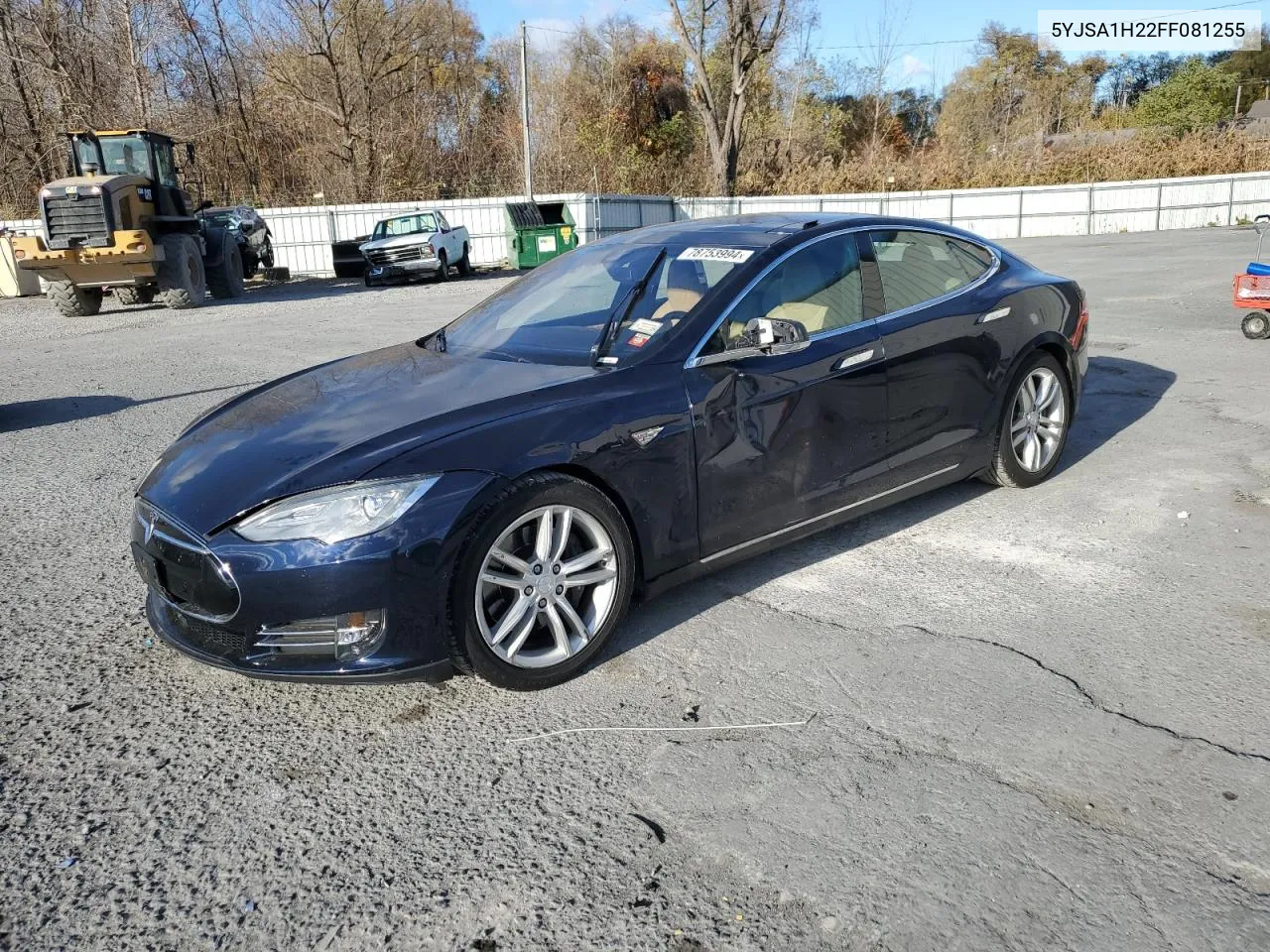 2015 Tesla Model S 85D VIN: 5YJSA1H22FF081255 Lot: 78753994