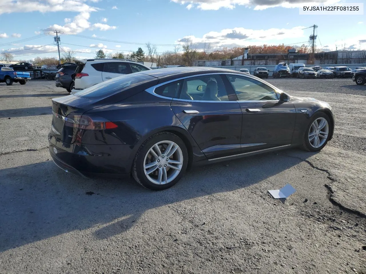 2015 Tesla Model S 85D VIN: 5YJSA1H22FF081255 Lot: 78753994